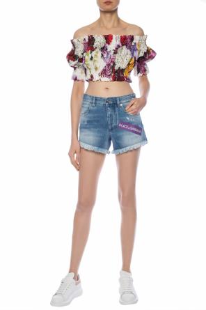 Stonewashed denim shorts, zdjęcie 2 Stonewashed denim shorts od Dolce & Gabbana